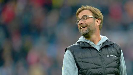 Den Blick nach England? Angeblich soll Klopp schon mit Liverpool verhandeln.