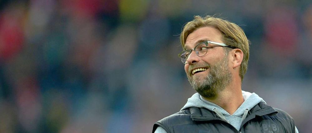 Den Blick nach England? Angeblich soll Klopp schon mit Liverpool verhandeln.