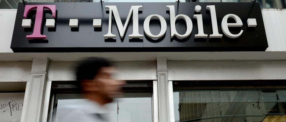 Eine Filiale der Telekom-Tochter T-Mobile US.
