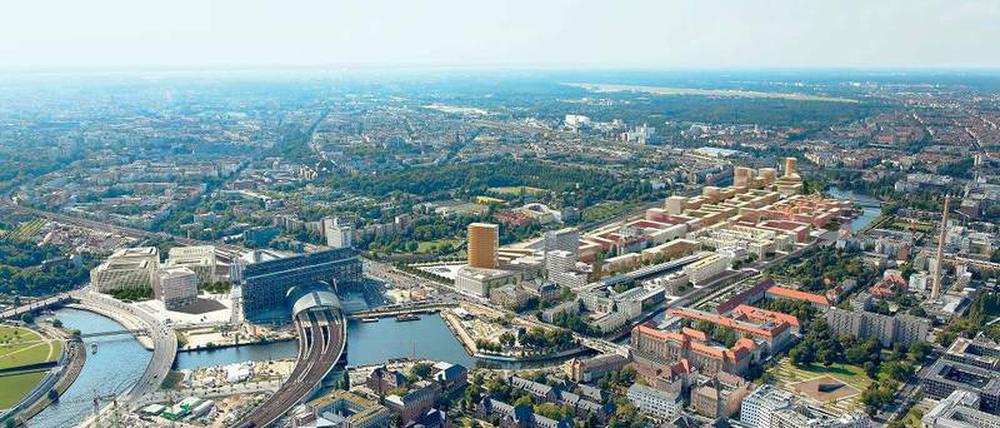 Die Europacity nördlich des Hauptbahnhofs soll ein Quartier mit insgesamt rund 500 Wohneinheiten werden.