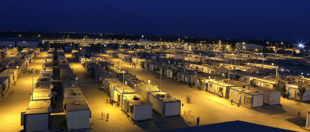 Das Flüchtlings-Camp in Sanliurfa im Südosten der Türkei. Noch größere Flüchtlingslager will die EU jetzt in der Türkei finanzieren. 