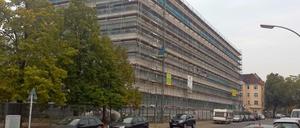 Das ehemalige Fabrikgebäude wird derzeit umgebaut.