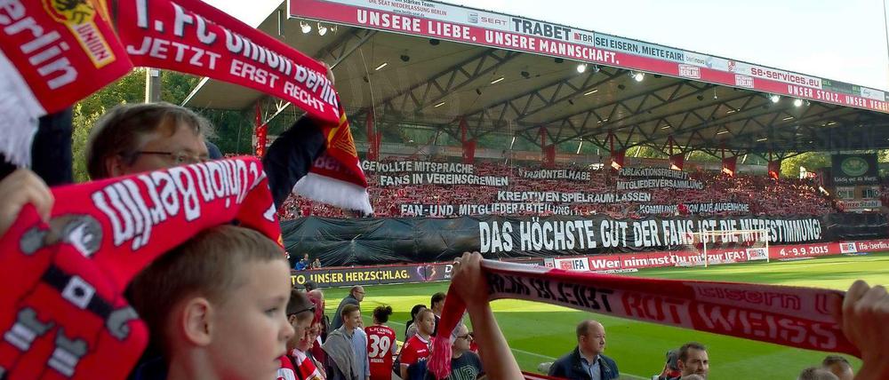 Union Berlin ist eine Einstellung - schon von ganz klein an.