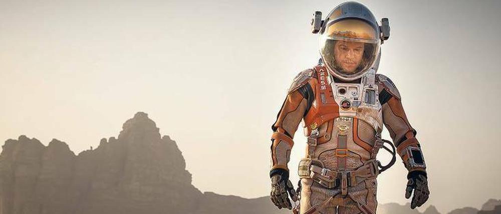 Gestrandet: Matt Damon sucht vergeblich Anschluss auf dem Roten Planeten.