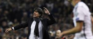 Joachim Löw war ziemlich unzufrieden mit dem Auftritt der deutschen Nationalmannschaft gegen Irland.