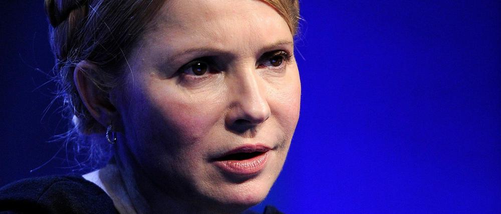 Die ukrainische Ex-Regierungschefin Julia Timoschenko.