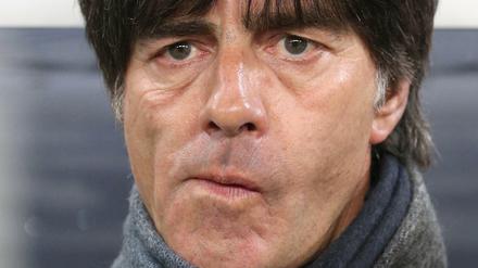 Bundestrainer Joachim Löw war nach dem Spiel gegen Georgien erneut unzufrieden mit seiner Mannschaft.