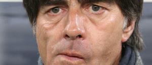 Bundestrainer Joachim Löw war nach dem Spiel gegen Georgien erneut unzufrieden mit seiner Mannschaft.