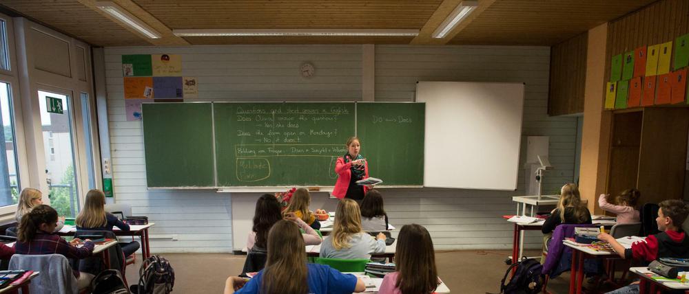Viele Lehrer müssen sich erst weiterbilden, Flüchtlinge zu unterrichten.