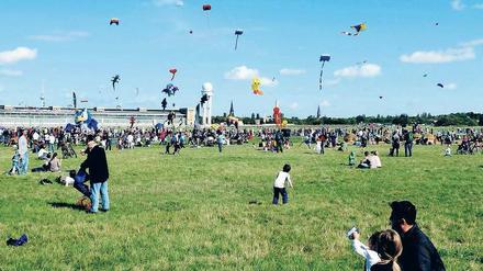Entspannt. Auf Anlagen wie dem Tempelhofer Feld trifft sich die Familie. 