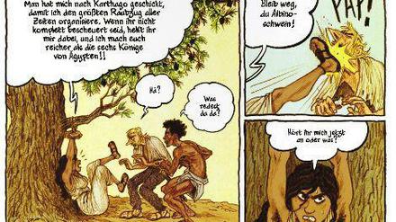 Der Anti-Asterix: Eine Szene aus dem besprochenen Album.