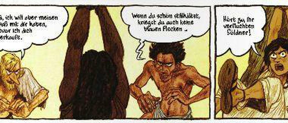 Der Anti-Asterix: Eine Szene aus dem besprochenen Album.