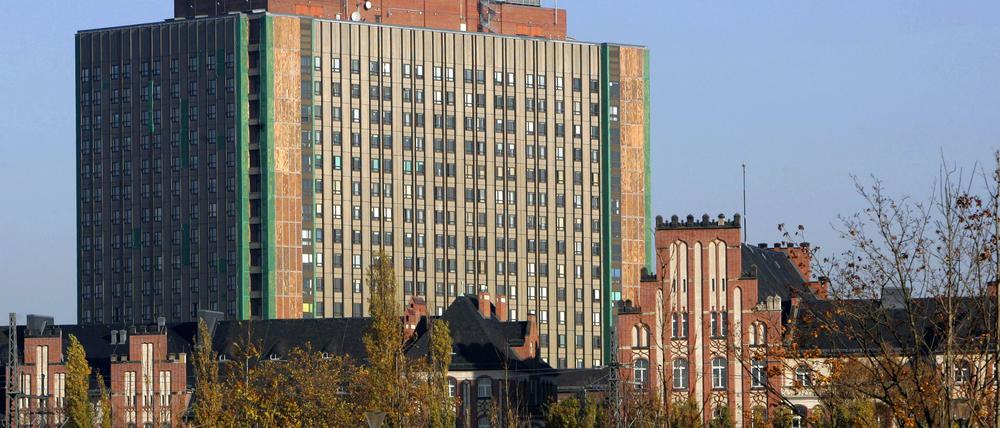 Die Charité in Mitte - das Uniklinikum zählt zu den größten Europas und ist an vier Standorten in Berlin angesiedelt: Buch, Mitte, Steglitz und Wedding.