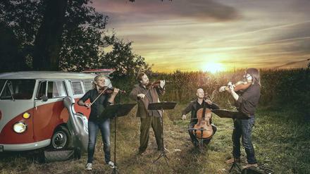 Vineta Sareika,  Gregor Sigl, Eckart Runge und Friedemann Weigle 