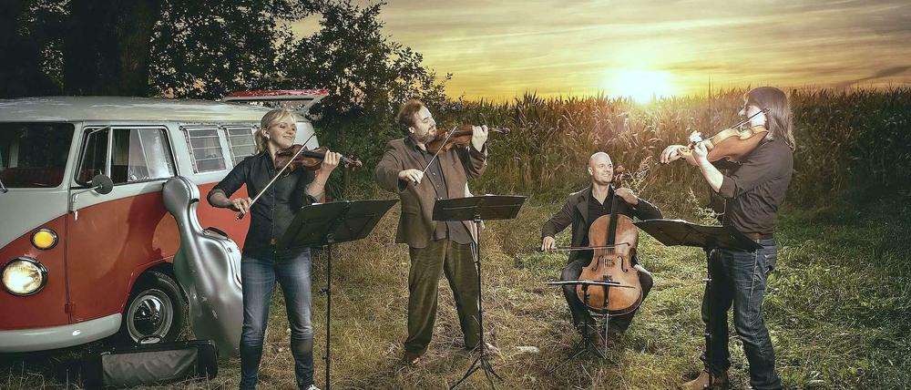 Vineta Sareika, Gregor Sigl, Eckart Runge und Friedemann Weigle