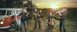 Vineta Sareika,  Gregor Sigl, Eckart Runge und Friedemann Weigle 