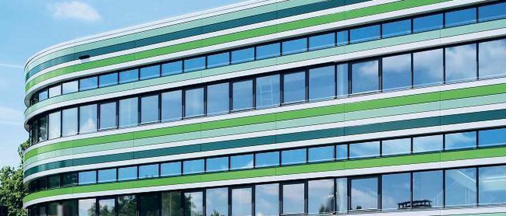 Das neue Haus auf dem Campus Nord der HU.