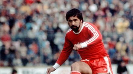 Gerd Müller im Jahr 1978. Der frühere Bayern-Stürmer leidet an Alzheimer.