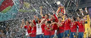 Auch bei einer EM: The winner takes it all (hier Spanien, 2012).
