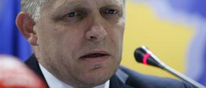 Der slowakische Premierminister Robert Fico.
