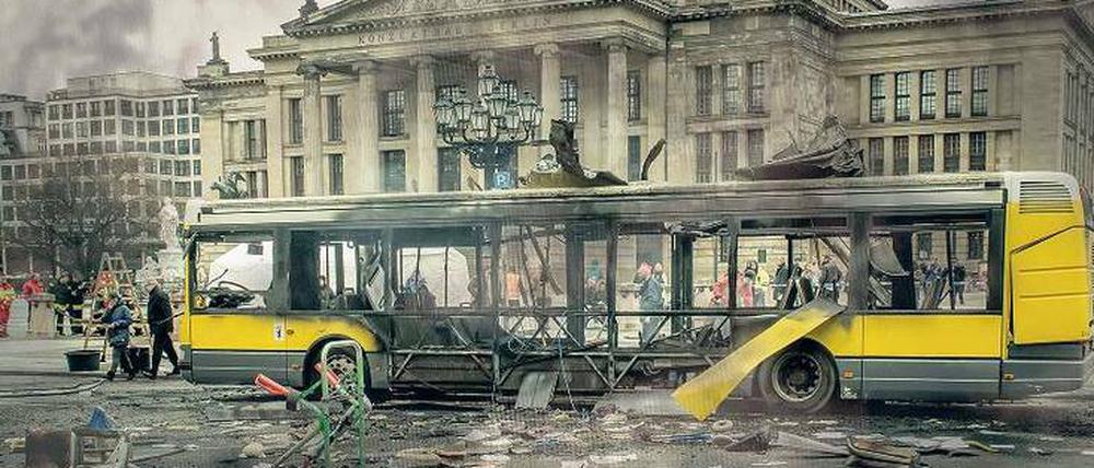 Wie weit darf der Staat gehen, um einen Terrorakt – wie diesen fiktiven auf einen Bus mitten in Berlin – aufzuklären oder besser noch zu verhindern?