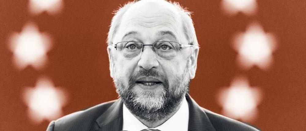 Machtbewusst: Martin Schulz. 
