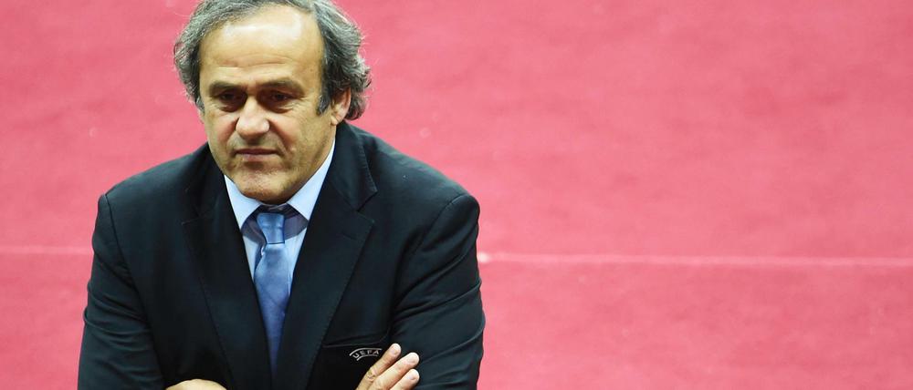 Im (Un)Recht? Uefa-Präsident Michel Platini hat Einspruch gegen seine Sperre erhoben.
