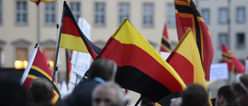 Patrioten sind sie nicht, nur weil Pegida-Anhänger das Wort im Namen ihrer Bewegung tragen. 