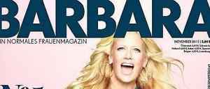 Von ihren eigenen Sexexperimenten berichtet Barbara Schöneberger in „Barbara“. Das Magazin soll künftig monatlich erscheinen. 