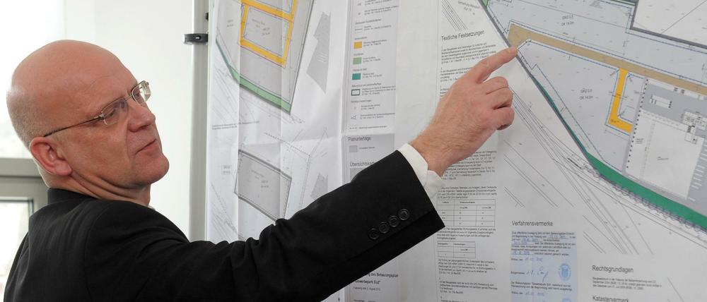 Der Landrat vom Landkreis Dahme Spreewald, Stephan Loge.