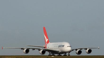 Die Fluggesellschaft Qantas setzt auch auf den A380 Airbus (Foto), die neue Rekordstrecke zwischen Perth und London aber will sie mit einer neuen Boeing 787-9 Dreamliner bedienen