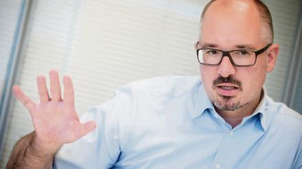 Der Landesvorsitzende der SPD, Jan Stöß. 