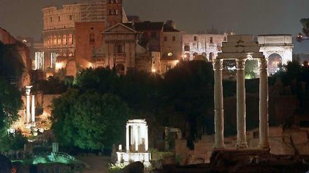 Das Forum Romanum in Rom