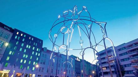  Bethlemskirche in einer Installation visualisiert.
