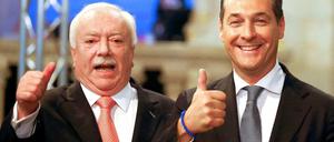 Michael Häupl (SPÖ, links) und Heinz-Christian Strache (FPÖ).