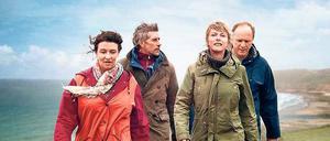  Die Paare Sylvette und Ulrich, Christine und Jean.