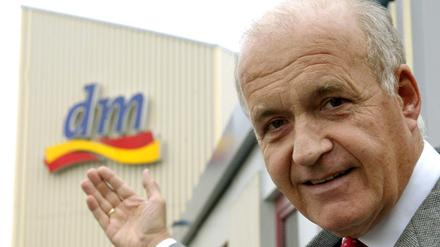 Götz Werner, Gründer und geschäftsführender Gesellschafter der Drogeriemarkt-Kette dm.