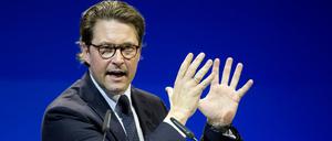 CSU-Generalsekretär Andreas Scheuer beim Deutschlandtag der Jungen Union