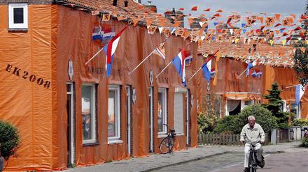 Land in Orange. Hier anlässlich der EM 2008.