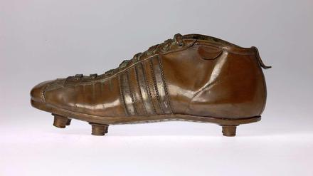 Weltmeisterlich. Der linke Schuh von Helmut Rahn.