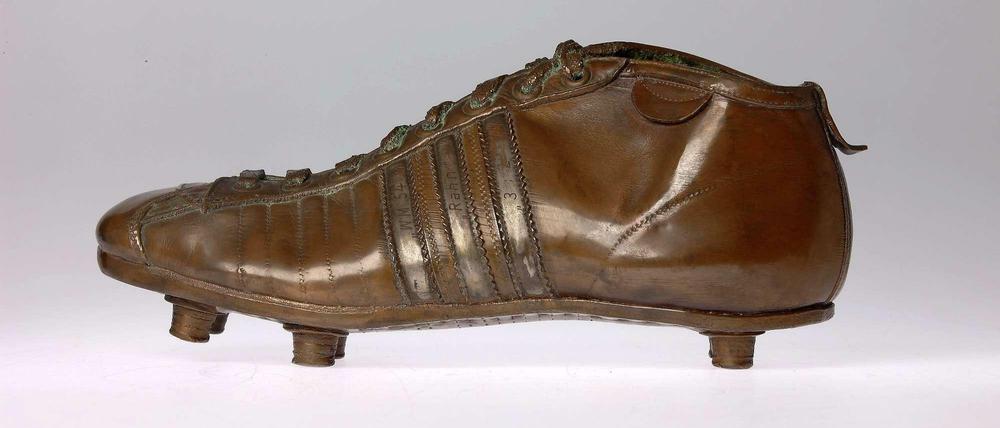 Weltmeisterlich. Der linke Schuh von Helmut Rahn.