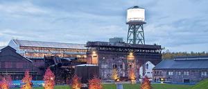 Monumental. Blick auf die Bochumer Jahrhunderthalle.