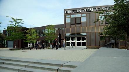 Das Hauptgebäude der FU an der Habelschwerdter Allee.
