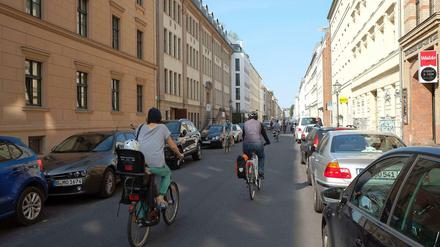 Die Linienstraße in Berlin-Mitte.