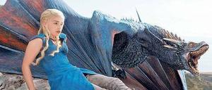 Schauspielerin Emilia Clarke, hier als Daenerys Targaryen in der Serie „Game of Thrones“ wurde zur attraktivsten Frau gekürt.