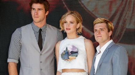 Die Hauptdarsteller der "Tribute von Panem".