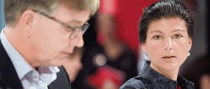Dietmar Bartsch und Sahra Wagenknecht. 