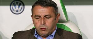 Durchtatmen: Wolfsburgs Manager Klaus Allofs.