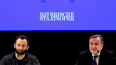 Kirill Petrenko und Intendant Nikolaus Bachler