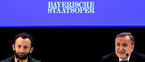 Kirill Petrenko und Intendant Nikolaus Bachler